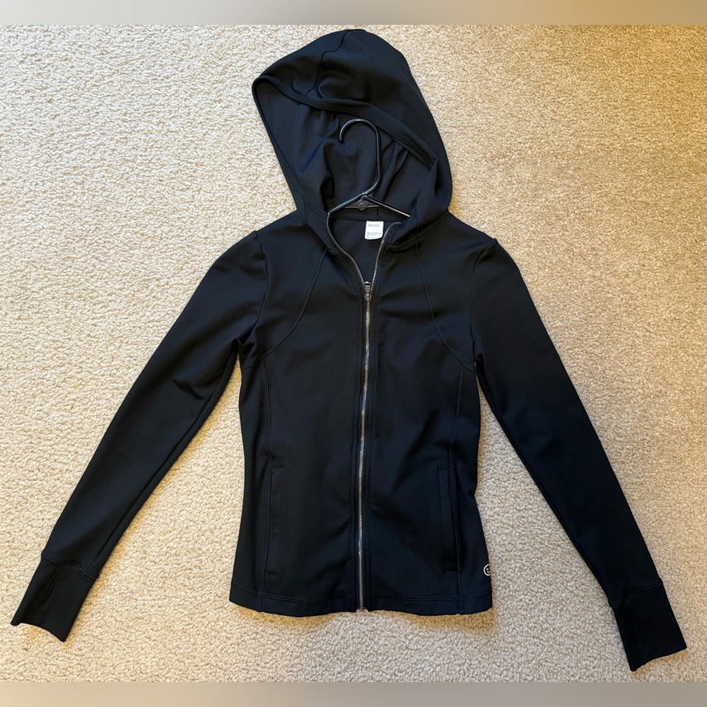 Gilly Hicks Black Zip-Up Hoodie